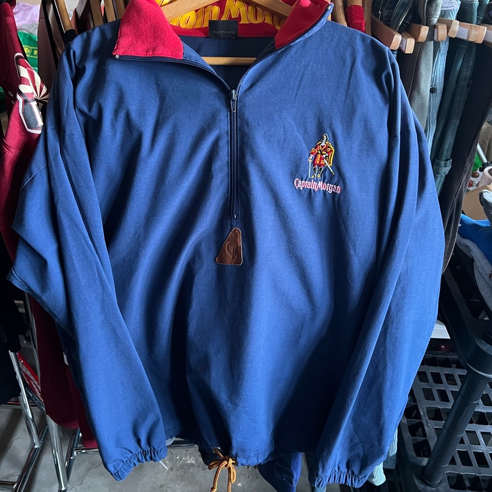 1970s Captain Morgan Quarter Zip